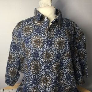 Tasso Elba 100% Linen Shirt …Perfect for Summer Heat